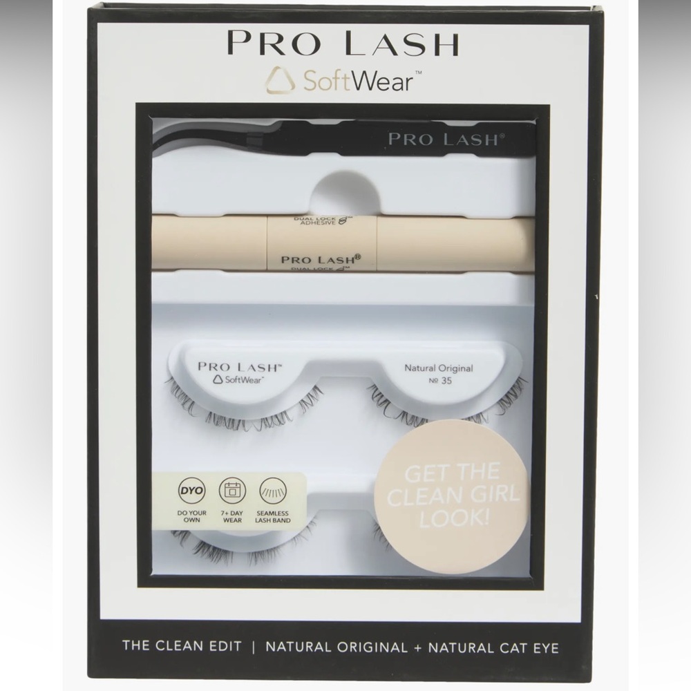 Pro Lash SoftWear: The Clean Edit Lash Bundle | Natural Original, Natural CatEye